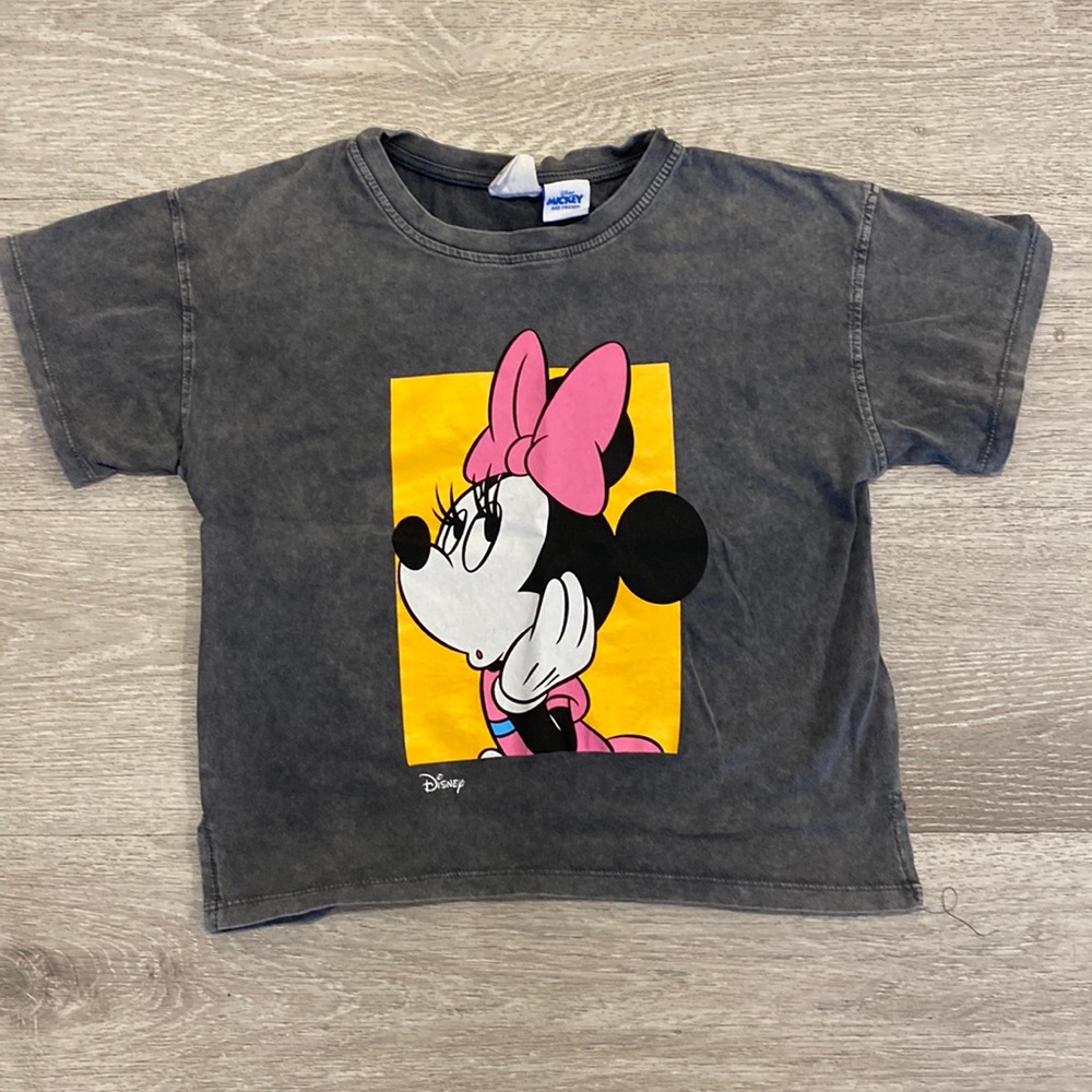 Disney Mickey and friends Minnie Mouse Zara tshirt sz 6